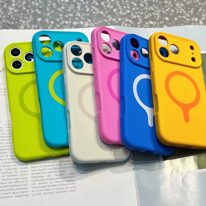 Liquid Silicone Magnetic Phone Case - Liquid Silicone Magnetic Phone Case For