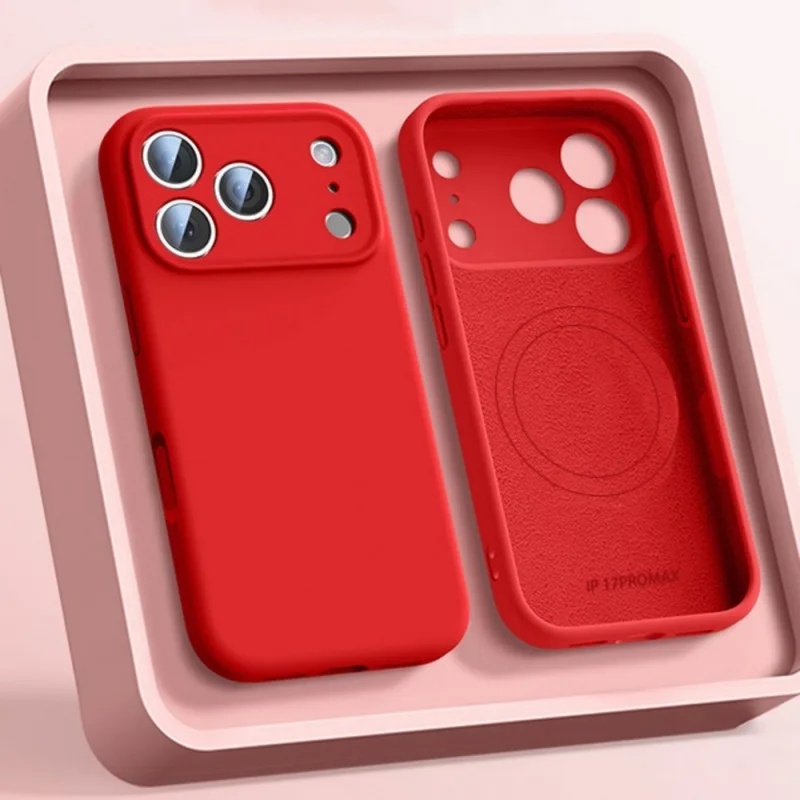 Magnetic Original Liquid Silic - огляд і ціна Liquid Silicone Magnetic Phone Case