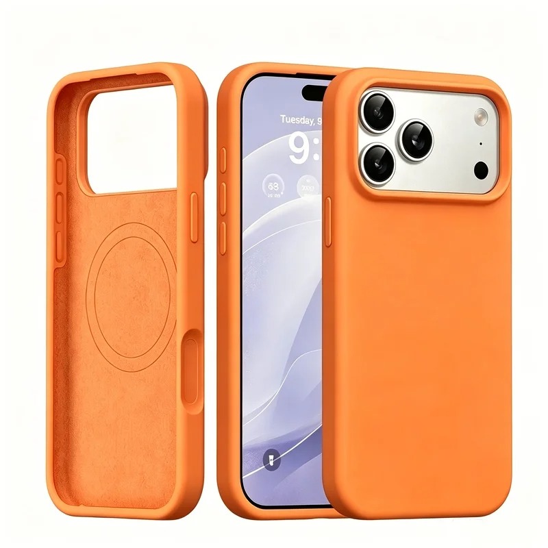 Magnetic Liquid Silicone Case  - огляд і ціна Liquid Silicone Magnetic Phone Case