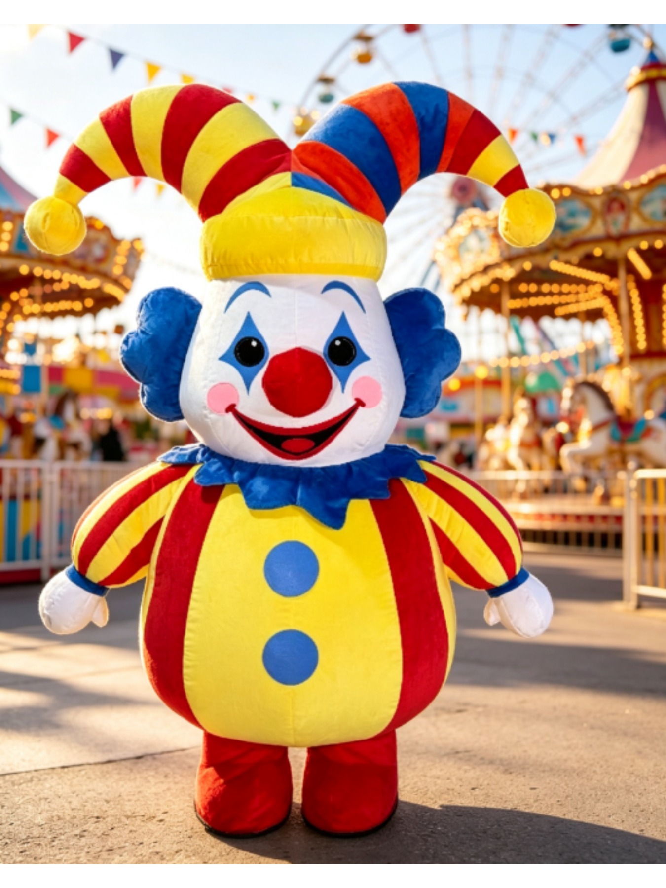 Inflatable Circus Clown Mascot - огляд і ціна Chargers