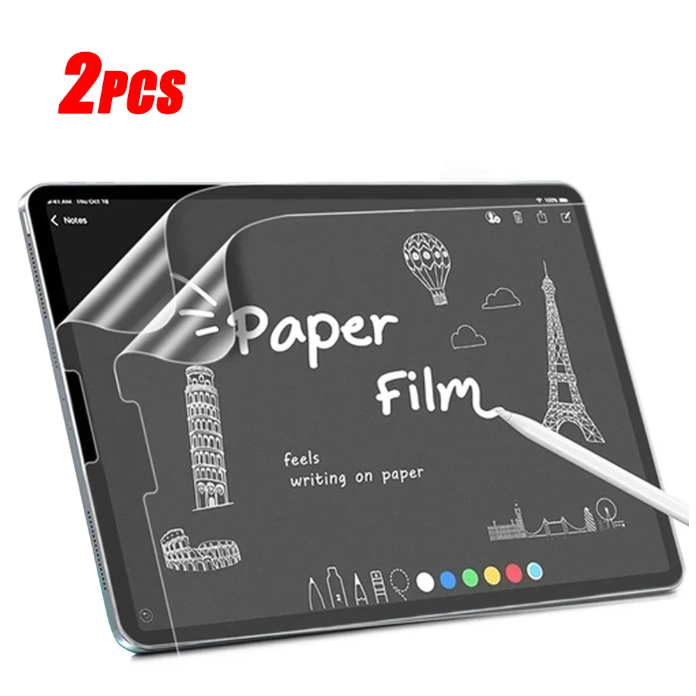 2PCS Like Paper Matte Film Scr - огляд і ціна Matte Anti Glare Screen Protector
