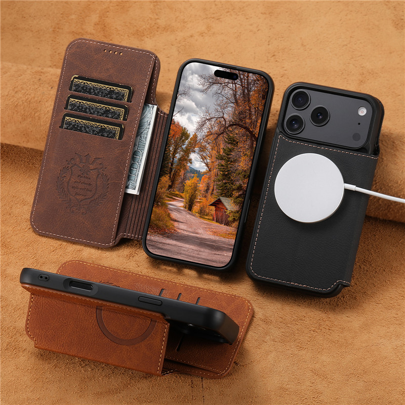 Retro Leather Wallet Flip Stro - огляд і ціна Leather Wallet Card Holder Phone Cover
