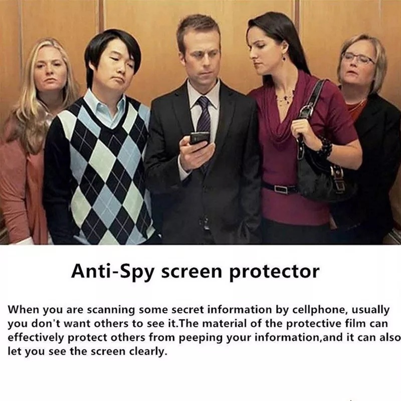 4 PCS  Anti Peeking Tempered G - огляд і ціна Anti Peek Privacy Tempered Glass