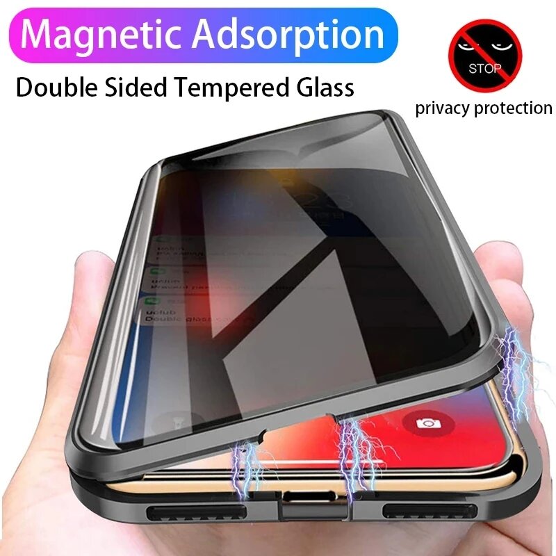 Anti Peeping Spy Magnetic Case - огляд і ціна Anti Spy Privacy Glass Case