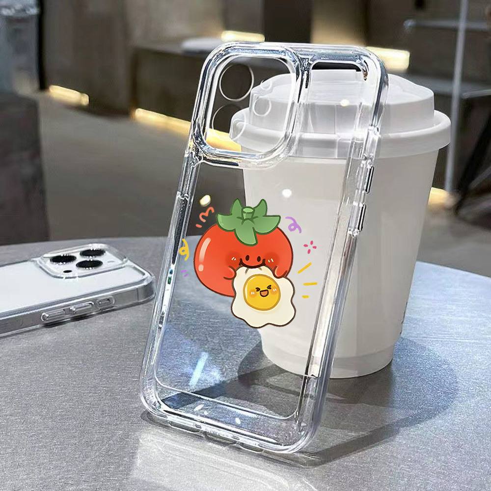 Mini Flower Phone Case For iPh - огляд і ціна Clear Shockproof Bumper Case
